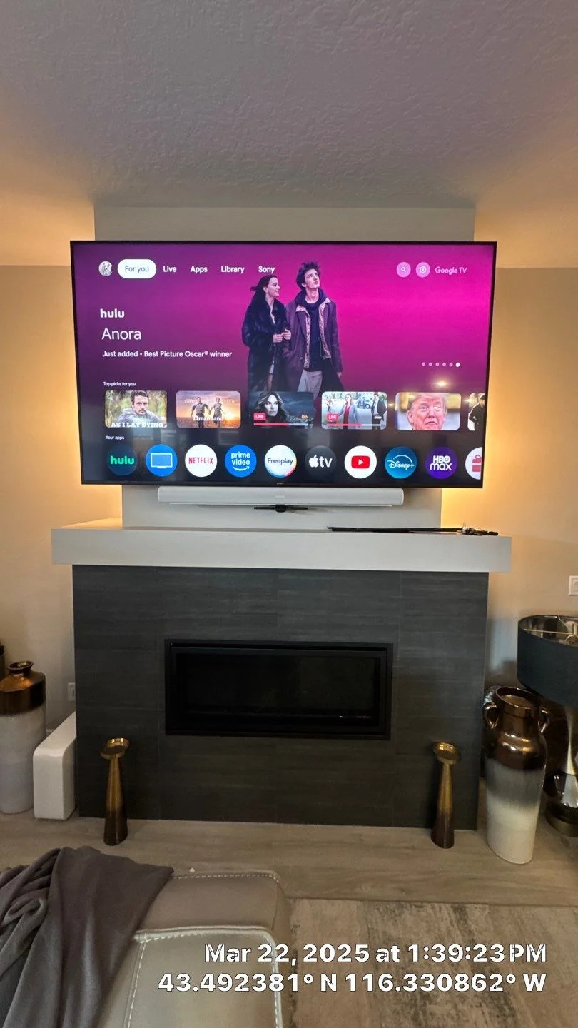 Whole-Home TV Mounting & Audio Upgrade in Kuna, Idaho